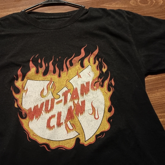 Wu Tang Clan Vêtements Wu-Tang Clan T-shirt Inferno Band Logo Nue